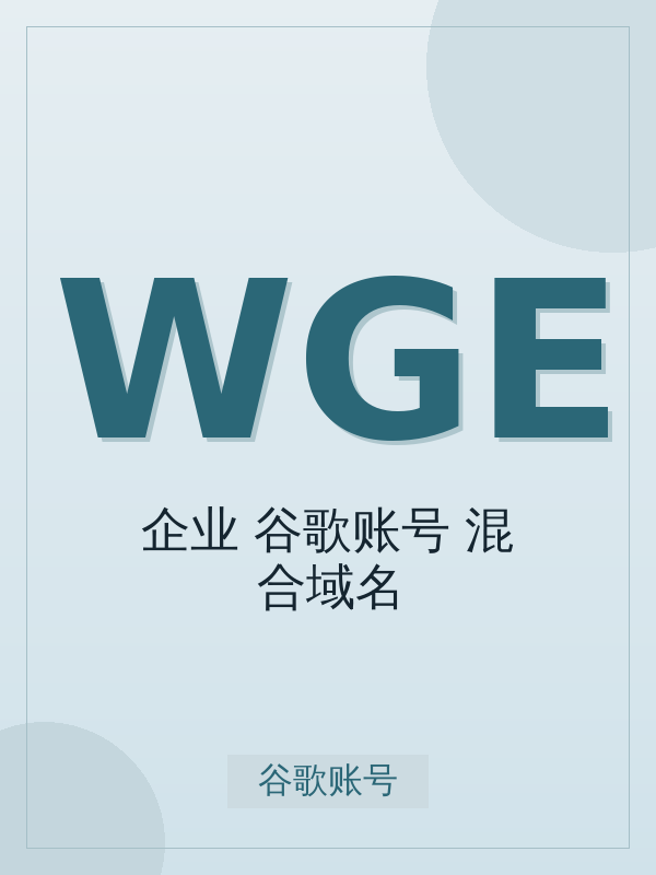 2026 年【web gmail】企业Edu谷歌账号(混合域名)购买指南:标准档位选择与避坑建议